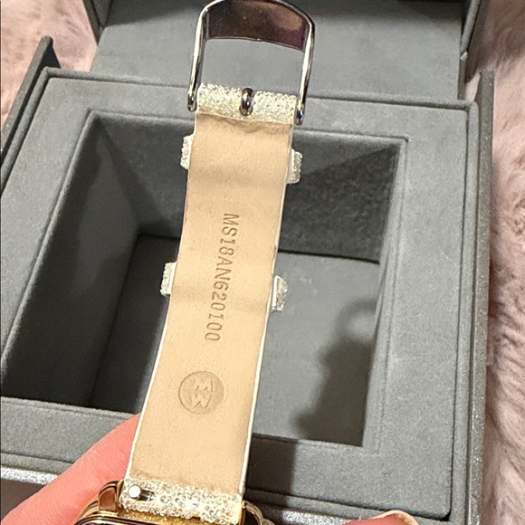 Michele Elegant Gold and silver  Watch main image 4